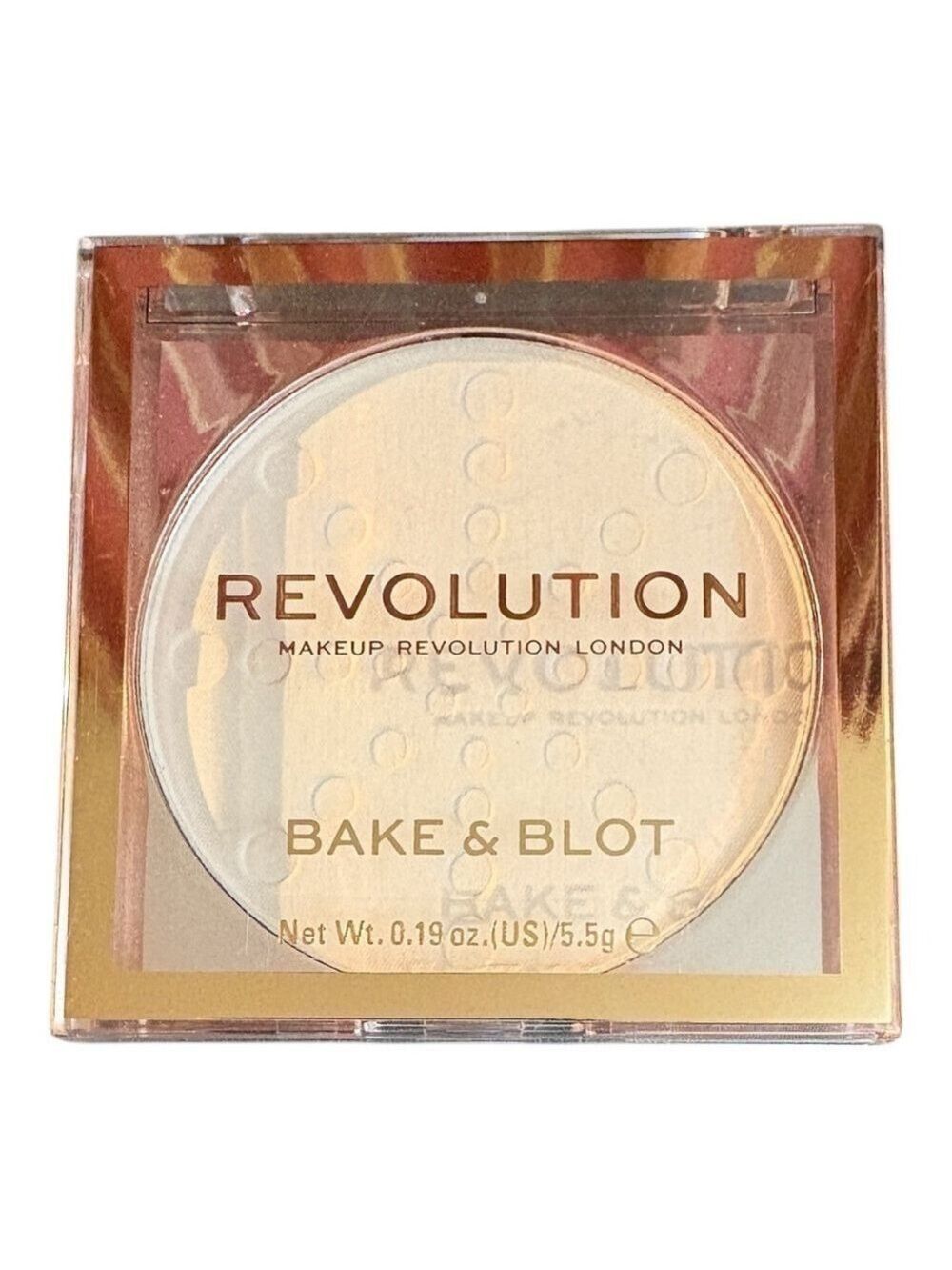 Makeup Revolution Bake & Blot Powder in Translucent NEW